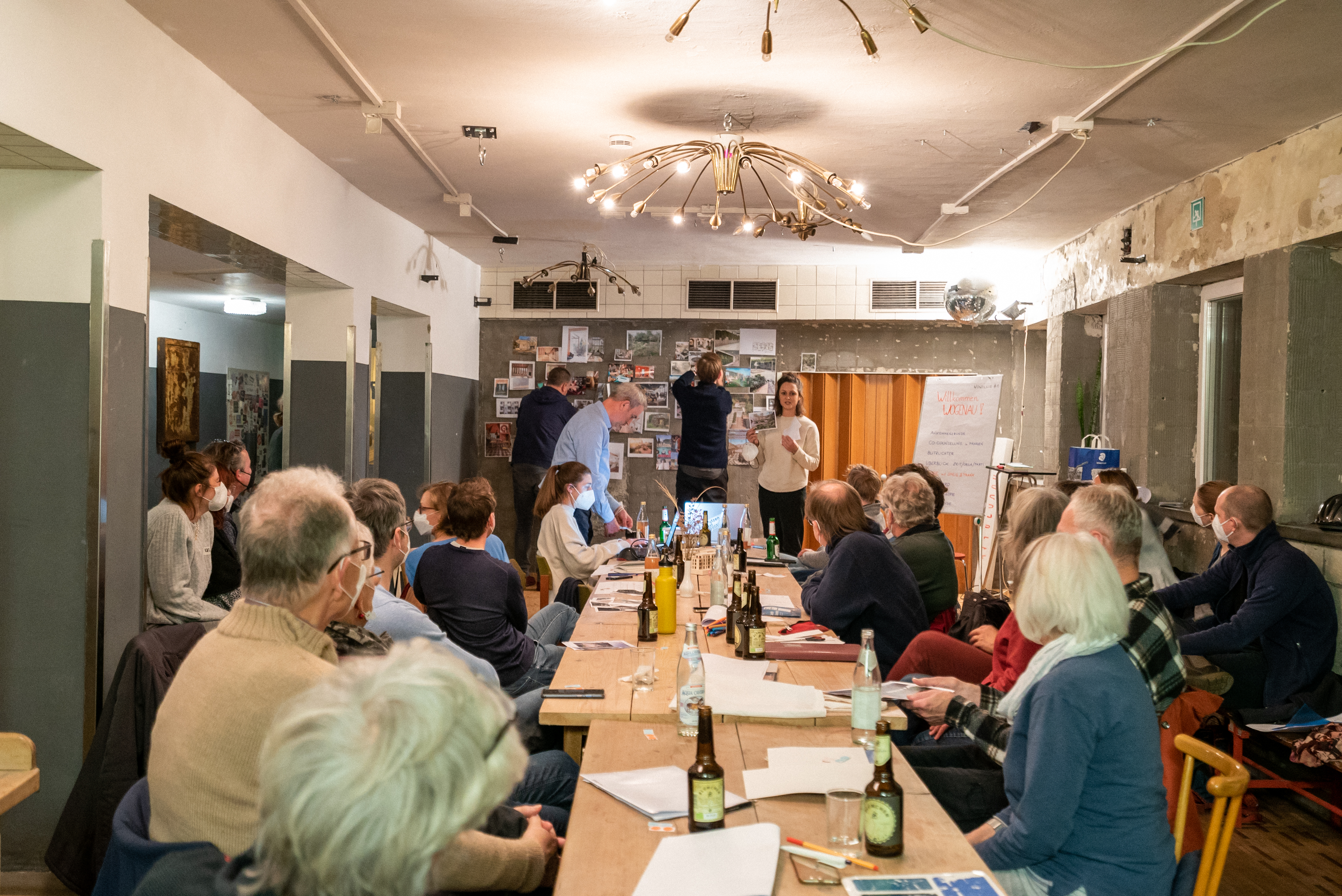 Planungsworkshop der Wohnbaugenossenschaft Wogenau eG