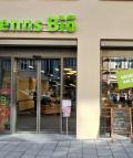 Denns BioMarkt neuen Markt in Augsburg Innenstadt.