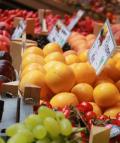 Obst auf dem Wochenmarkt