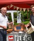 Die Schreiner Michael und Kilian Fleig aus Mering. Foto: Cynthia Matuszewski 