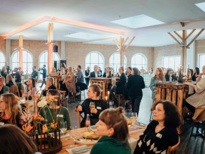 Teilnehmende beim Green Wedding Event - dem Netzwerktreffen in Augsburg für die Hochzeitsbranche