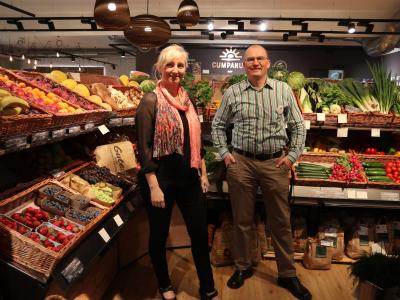 Anja Dördelmann und Johannes Hagner im Herzstück Horgau