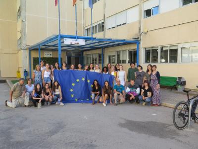 Das Erasmus-Team des Projekts solidarische Welt