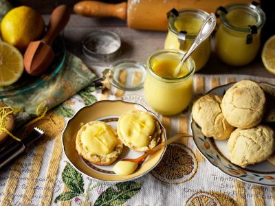Scones und Lemon Curd – Perfekt zum Frühstück oder Tee, Bild: Oekokiste e.V.