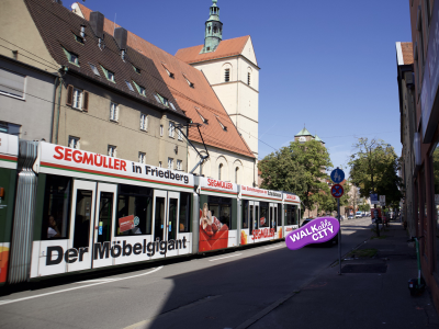 Walkable City Touren mit Tram und Bus, Foto Katrin Jacob