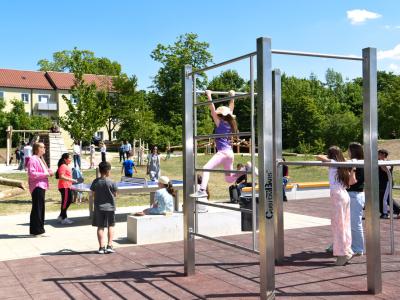 Sporttreff Oberhausen, Kletterstangen