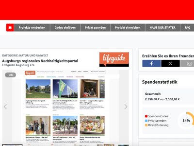 Slider Spendenaktion mehrgeben.de