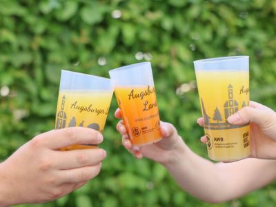 Der Mehrweg-Becher "Augsburger Land Becher"