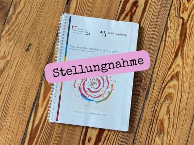 Die Stellungnahme des Nachhaltigkeitsbeirat zum Nachhaltigkeitsbericht der Stadt Augsburg.