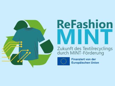 Logo des Bildungsprogramms ReFashion Mint.