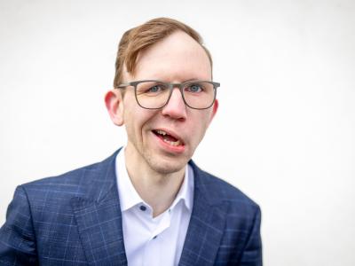 Der Autor des Buches Buch „Mutmacher-Menschen“ Marcel Friedrich. 