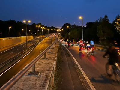 Radlnacht 2025, Bild vom Radlnacht-Bündnis