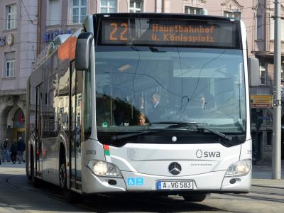 CO2-neutral, Co2, Erdgas, Bus, Augsburg, umweltfreundlich,