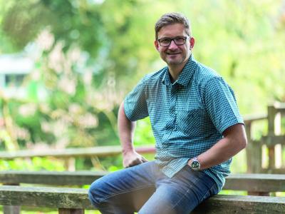 Andreas Schechinger, Geschäftsführer der Tatonka GmbH in Dasing. Foto Tatonka