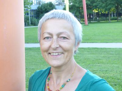 Anita Kawoussi von der Augsburger Kinder- und Jugendkunstschule Palette. Foto: privat. 