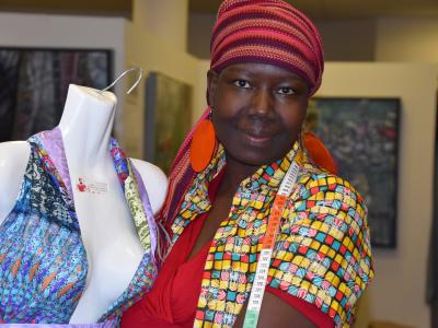 Juliet Donkare, Mode, Design, Afrika, Augsburg, Uganda, Schneiderin, Fashion, Foto: Matuszewski