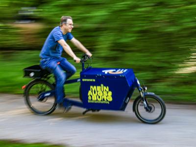 Freiwilligenzentrum Ausburg - Lastenfahrrad
