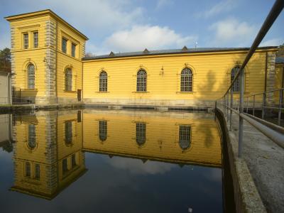 Historisches Wasserwerk am Hochablass Augsburg. Foto: SWA