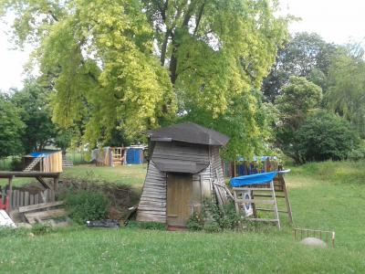 Foto: Abenteuerspielplatz Hammerschmiede 2017, Augsburg, Kinder, Natur, spielen