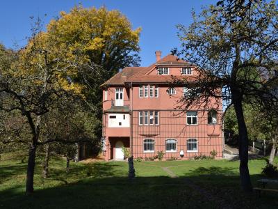 Augsburg, Architekturmuseum Schwaben, Buchegger-Villa, Architekt, Sebastian Buchegger, Gartenstadt, Thelottviertel, Foto: Cynthia Matuszewski 