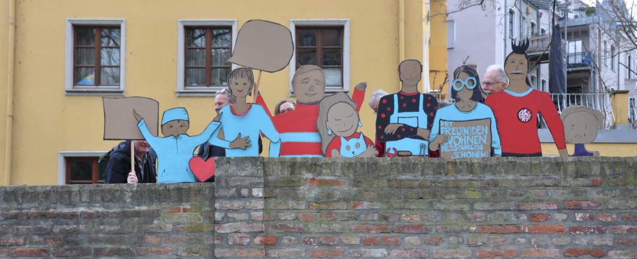 Kampagne der Wogenau eG, Wohnungsbaugenossenschaft