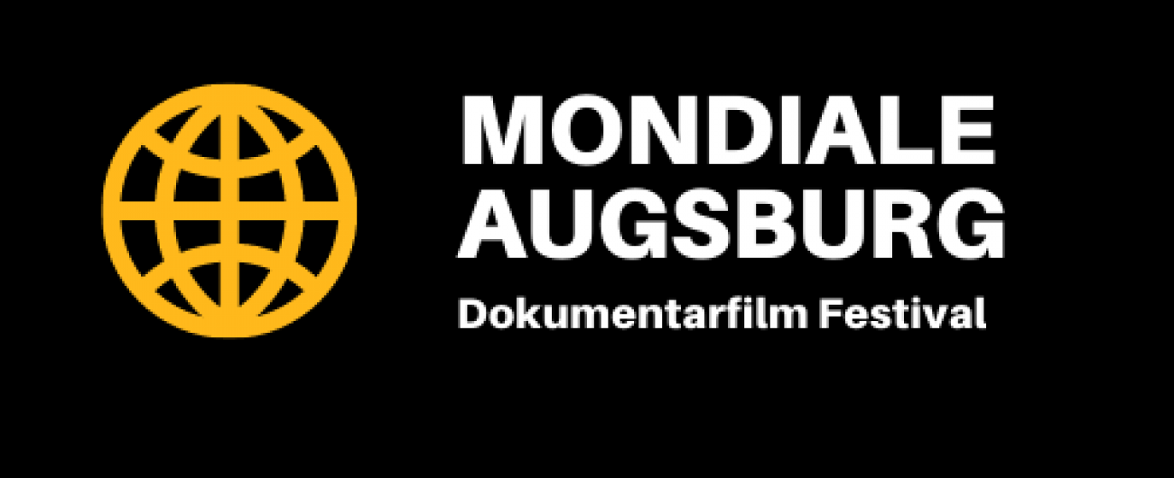 Logo: Dokumentarfilm-Festival Mondiale Augsburg, Bild: Mondiale Augsburg