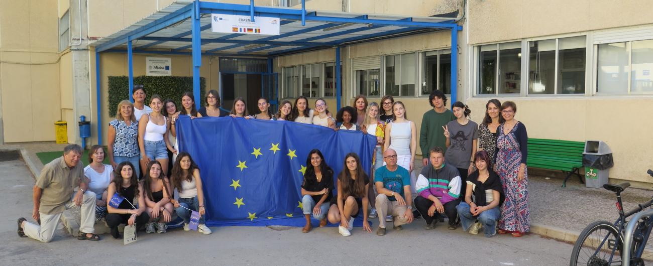 Das Erasmus-Team des Projekts solidarische Welt