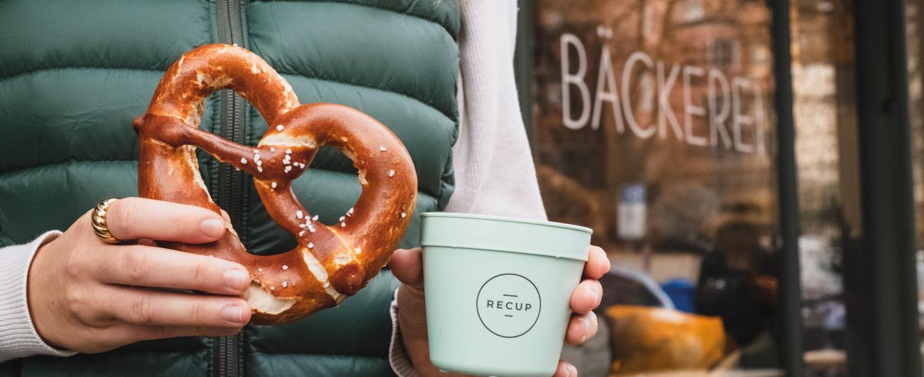 Kaffeebecher Mehrwegsystem Recup 