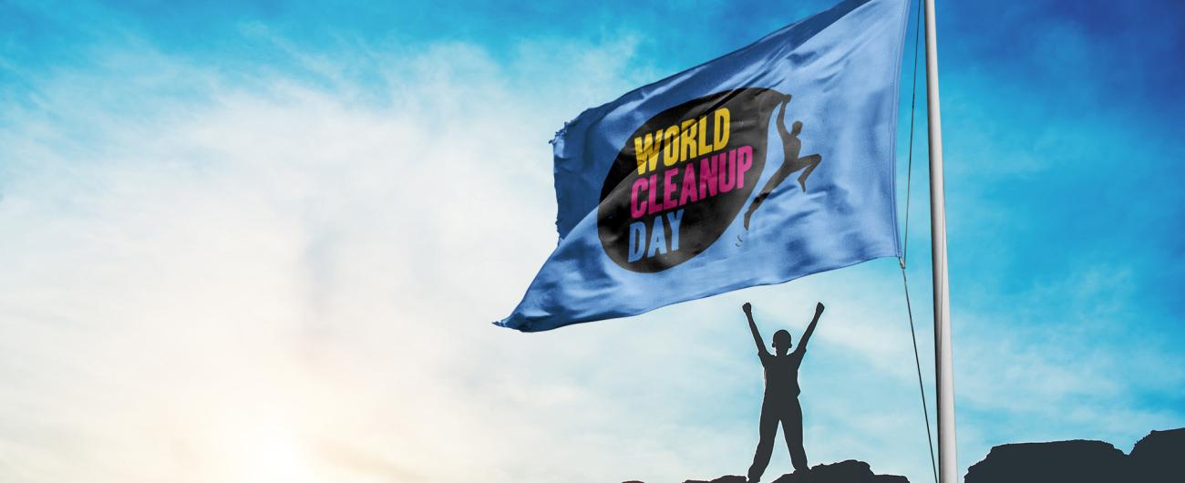 Motivationsbild zum World Cleanup Day 