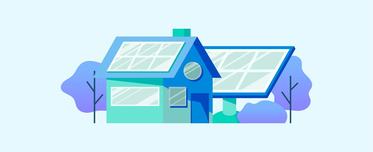 Energy saving with solar panel, Bild von rawpixel.com