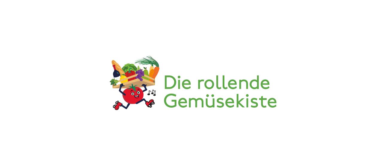 Logo rollende Gemüsekiste