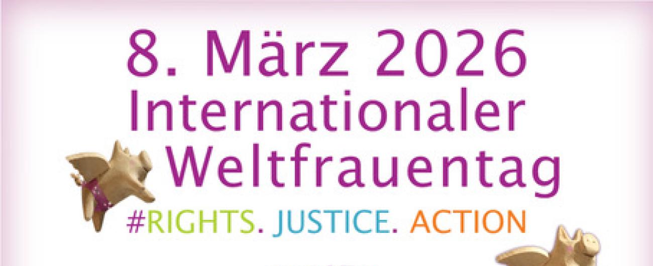 Einladung Weltfrauentag 2026 Frauen für Frieden