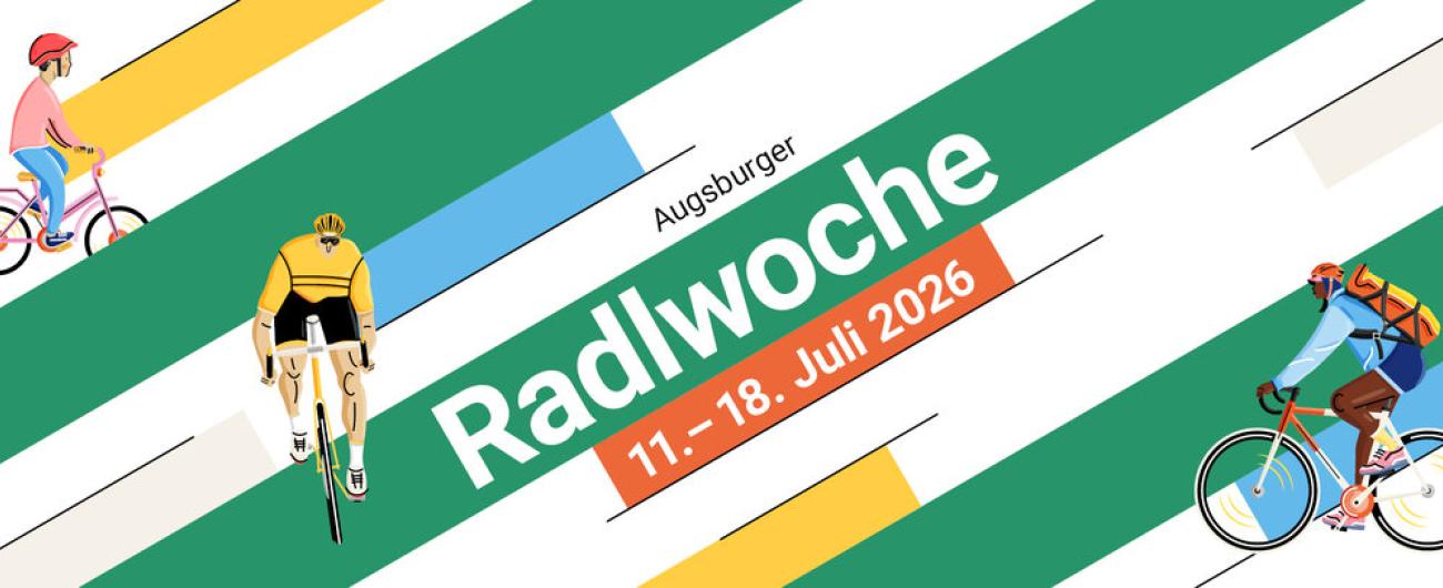 Radlwoche 2026, Bild von Stadt Augsburg