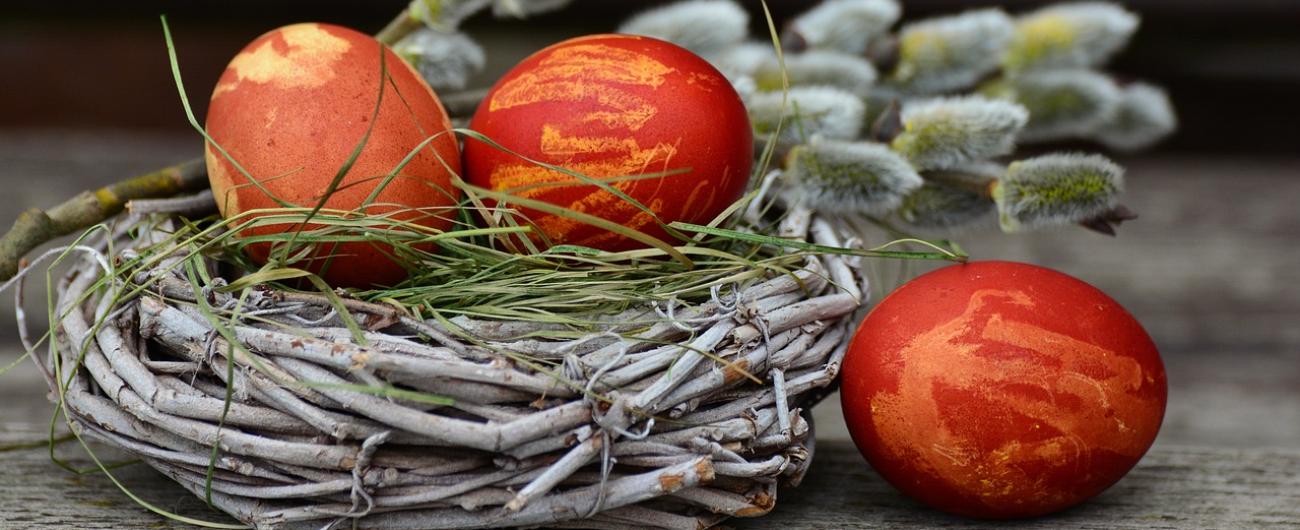 Osternest, Foto: Pixabay, Naturmaterial, Ostern, 