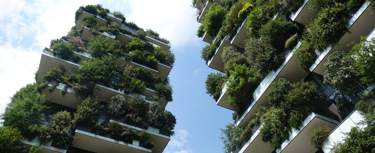 Bosco Vertikale, Vertikale Wälder, Mailand, Fassadenbegrünung, grüne Fassaden, C02-reduzieren, Foto: Sabine Pfister, Grüne Stadt