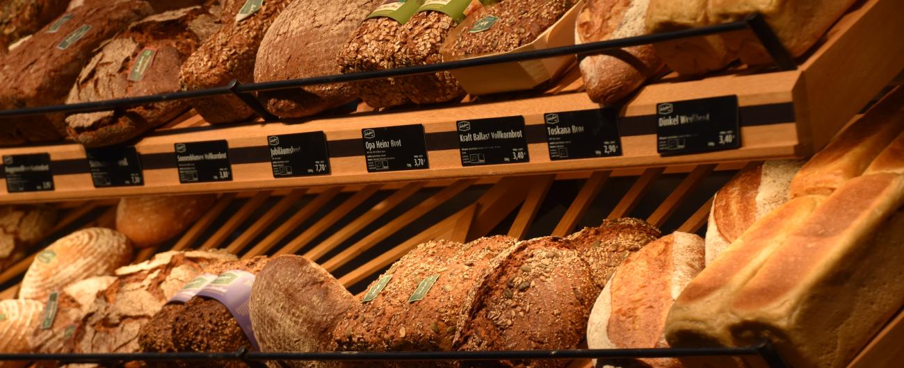 Brot - traditionell gebacken von der Biobäckerei Frank Schubert in Augsburg. Foto: Cynthia Matuszewski 