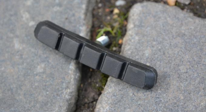 Fahrrad-Check - neuer Bremsbelag. Foto: Cynthia Matuszewski