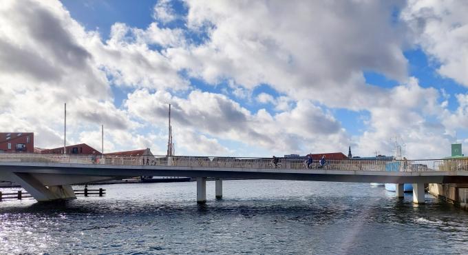 Fahrradbrücke, Kopenhagen, Foto: Johanna Pfaffenzeller