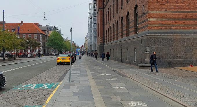 Fahradweg in Kopenhagen, Foto: Johanna Pfaffenzeller