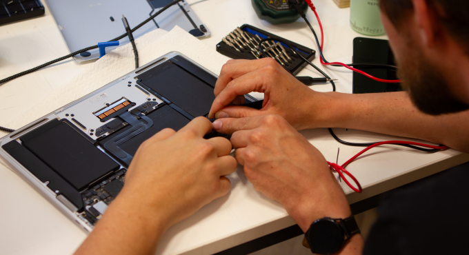 Repair-Café im Habitat, Bild von Clara Springer