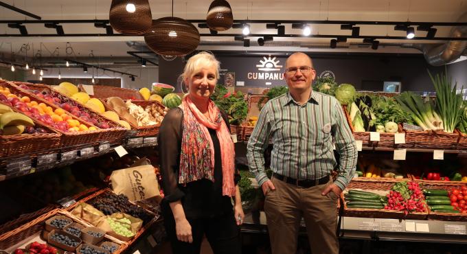 Anja Dördelmann und Johannes Hagner im Herzstück Horgau