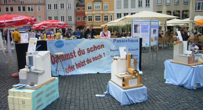 Infostand des Fachforums Energie der Lokalen Agenda 21