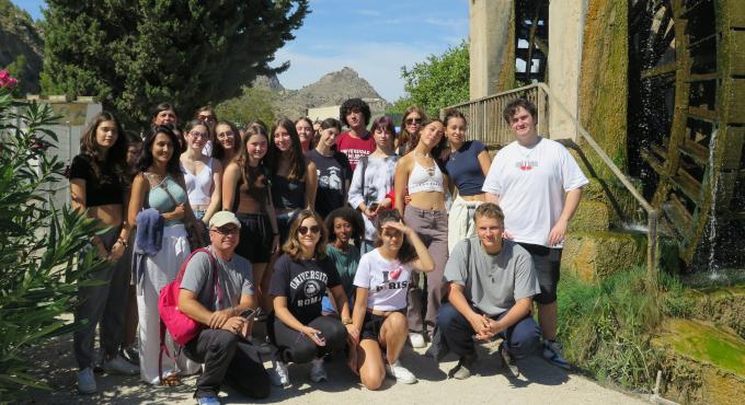 Gemeinsam mit den Partner*Innen aus Spanien, Frankreich und Rumänien in Murcia, Foto: Barbara Holl