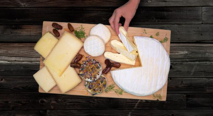 Die Käseauswahl der Landkäserei Reißler