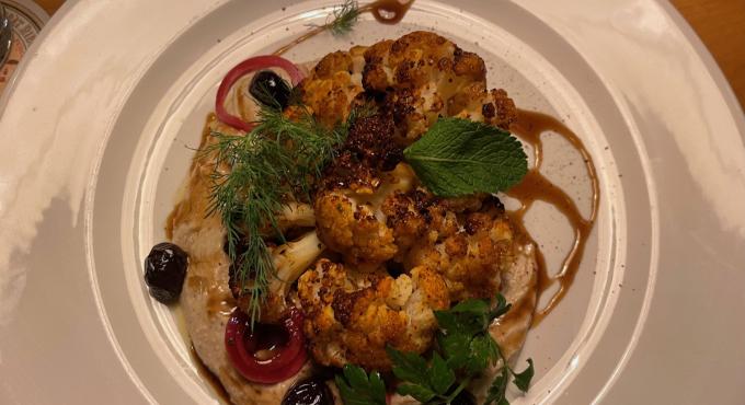 Blumenkohl im Restaurant Kappeneck.