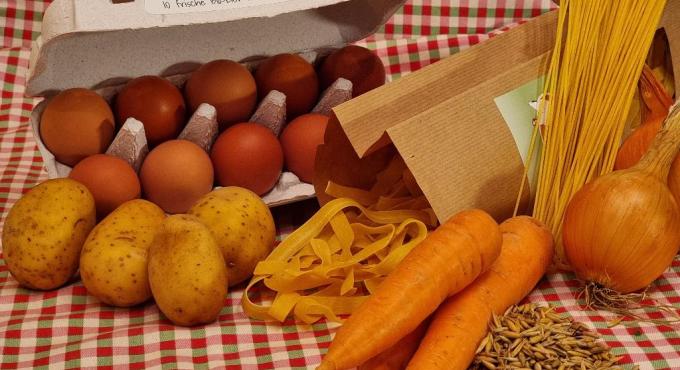 Bioland-Produkte des Bioland-Hof der Familie Kastner