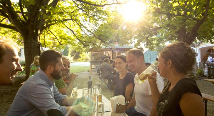 Biergarten Schloss Blumenthal