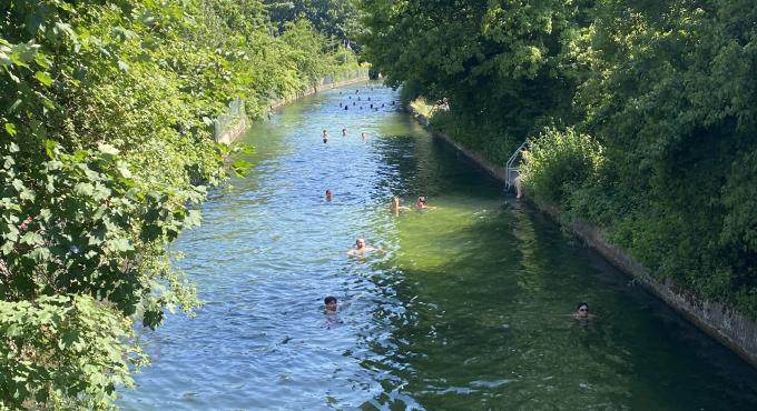 Baden im Proviantbach