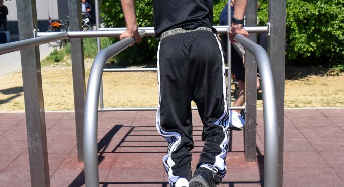 Sporttreff Oberhausen am Maierweg. Foto: Ruth Plössel, Stadt Au