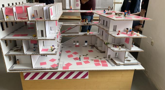 MAX59 - Modell des Gebäudes